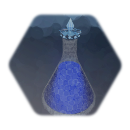 Mana Potion in Diamond Flask