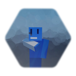 Hurt blue boy