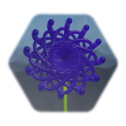 Childhood Marker Flower (Purple Web) - Welcome Garden Remix