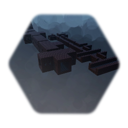 Nether Fortress building pieces