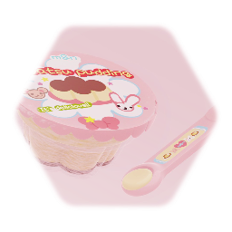 mel chan pudding toy !! :3