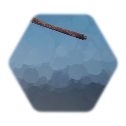 Wooden pole003