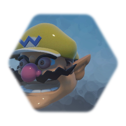 Creepy Wario Head