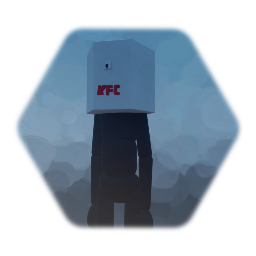 Kfc bucket man