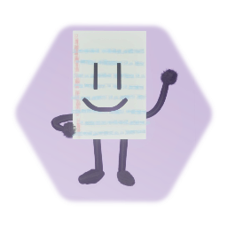Lined peice of paper