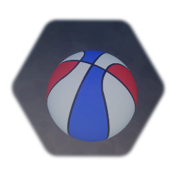 Basketball (red/white/blue)