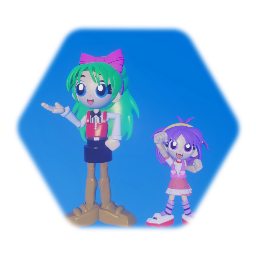 Yuki Ito & Sakura from Game Tengoku (Infinity style)