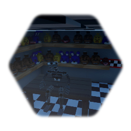 Fnaf back stage