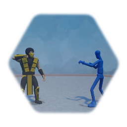 Mortal Kombat bad blood fight (template)