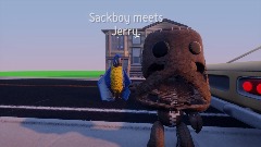 Sackboy meets Jerry! He gets harmed!