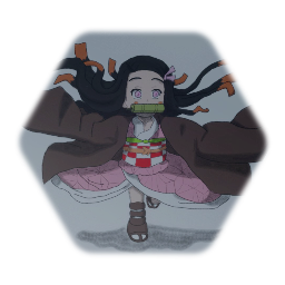 Chibi Nezuko - Demon Slayer Draw