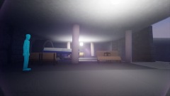 Fighting game stage old subway