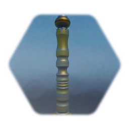 Large Gold Pillar