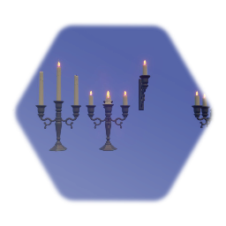 Candles / Candlestick /Candelabra / Chandelier