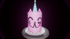 Cute Cat Cake