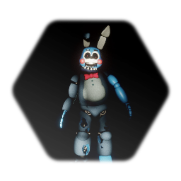 Withered Bonnie With Toy Bonnie Parts