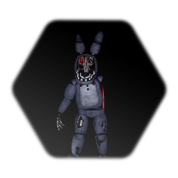 <pink>Withered Bonnie The Bunny Model But A Bit Accurate