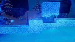 Mega Woman - Freeze Man Stage