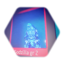 Godzilla gr 2 Blue thermometer godzilla