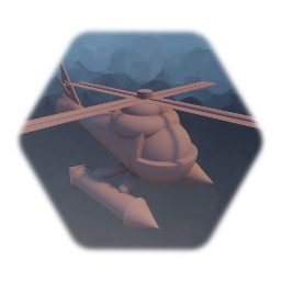 Helicopter Sculpture