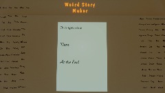 Weird Story Maker