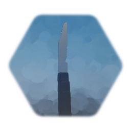 Jagged knife