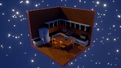 a corner of a kitchen !