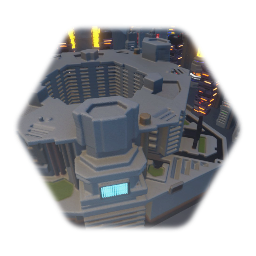 Cyber buildings with core