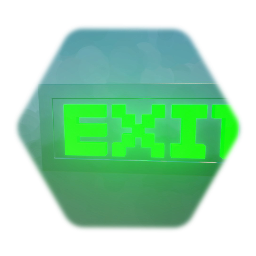 Exit LED Sign
