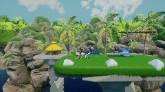 Waterfall Paradise Melee!