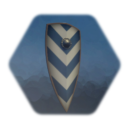 Edged Byzantine Kite Shield