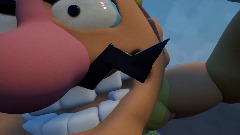 wario dies from fall damage