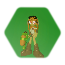 Extra character with InfINity style: Toon Meggy (SMG4)