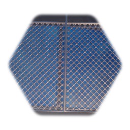 Chainlink Fence with Tarp