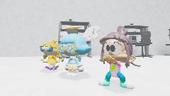 "Cartoons in office"