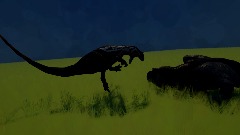 Trex vs Allosaurus Maximus