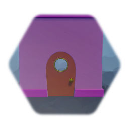 Fancy Interior Wall With Doorway