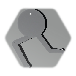 A running steel ball