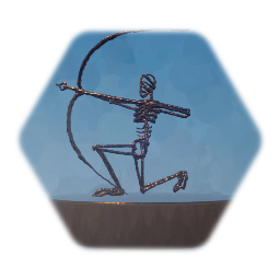 Impossible Archer Statue