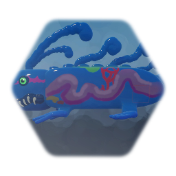 Blue Sea Monster