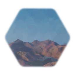Realistic Desert Mountains