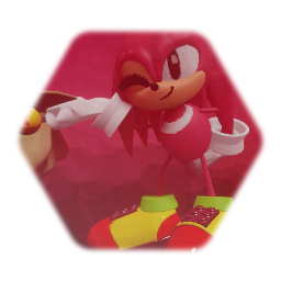 Sonic Dreams - Knuckles [but with a cowboy hat]