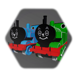 Thomas the tank engine in my style [WIP]