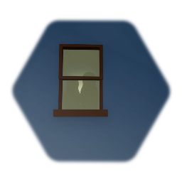 Window with movement inside