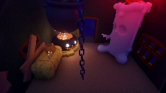 Remix of All Hallows' Dreams Haunted Room Template (Forward Exi