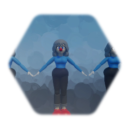 Minda the Clown as human
