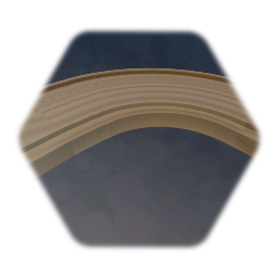Wooden Train Track - Curved Track