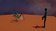 Hezitaction creature scene