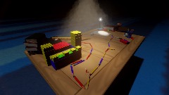 Pikmin toy table fan art