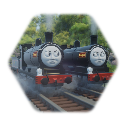 Donald and Douglas the Scottish Twin Engines